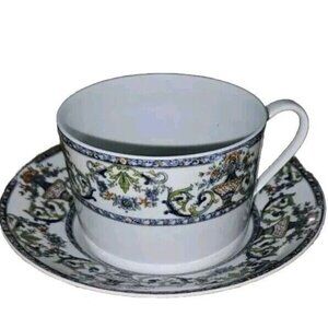 Royal Limoges Medicis Cup and Saucer Towle Presents
